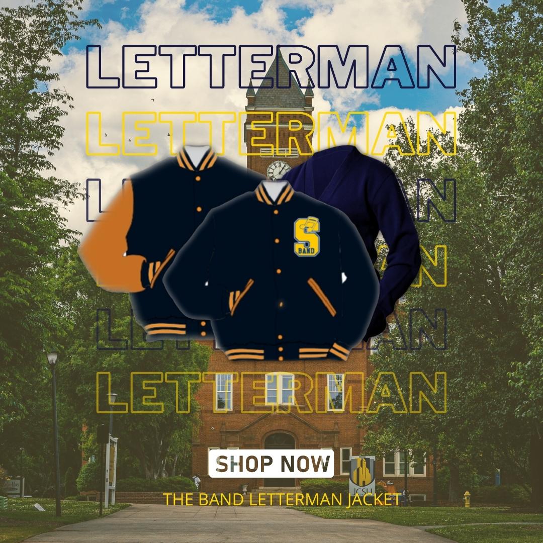 THE BAND LETTERMAN JACKET FOR JCSU